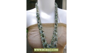 Seed Beading Coloring Fashion Necklaces
